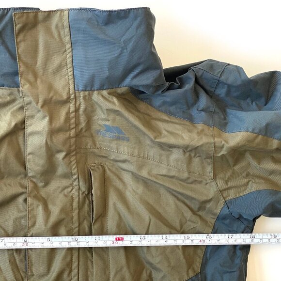 Trespass Boys Rain Jacket 9-10 Waterproof Windproof Hooded - Picture 15 of 15